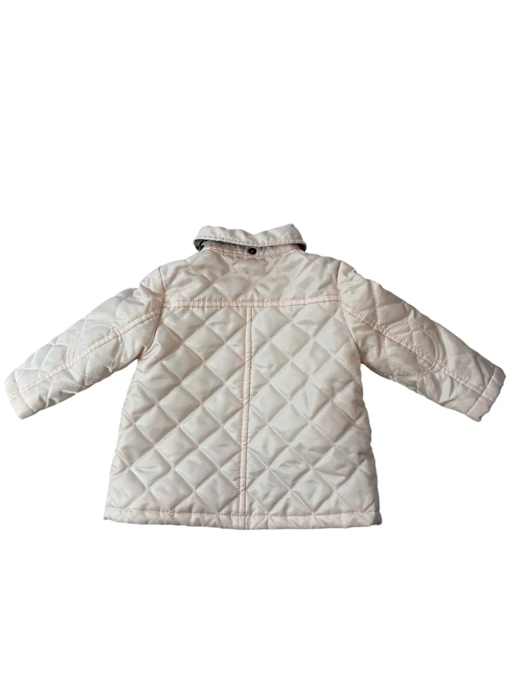 🎀 Burberry Pink Quilted Baby Jacket 6 Months